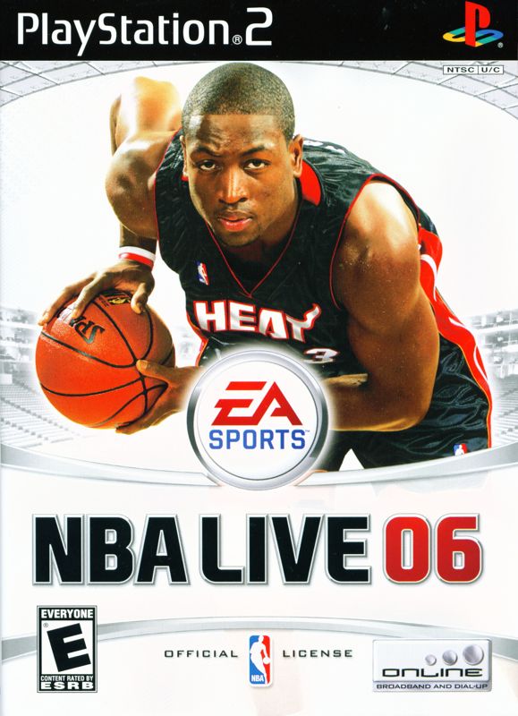 NBA Live 06 box art for Xbox